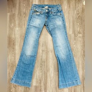 True Religion flare jeans size 26.